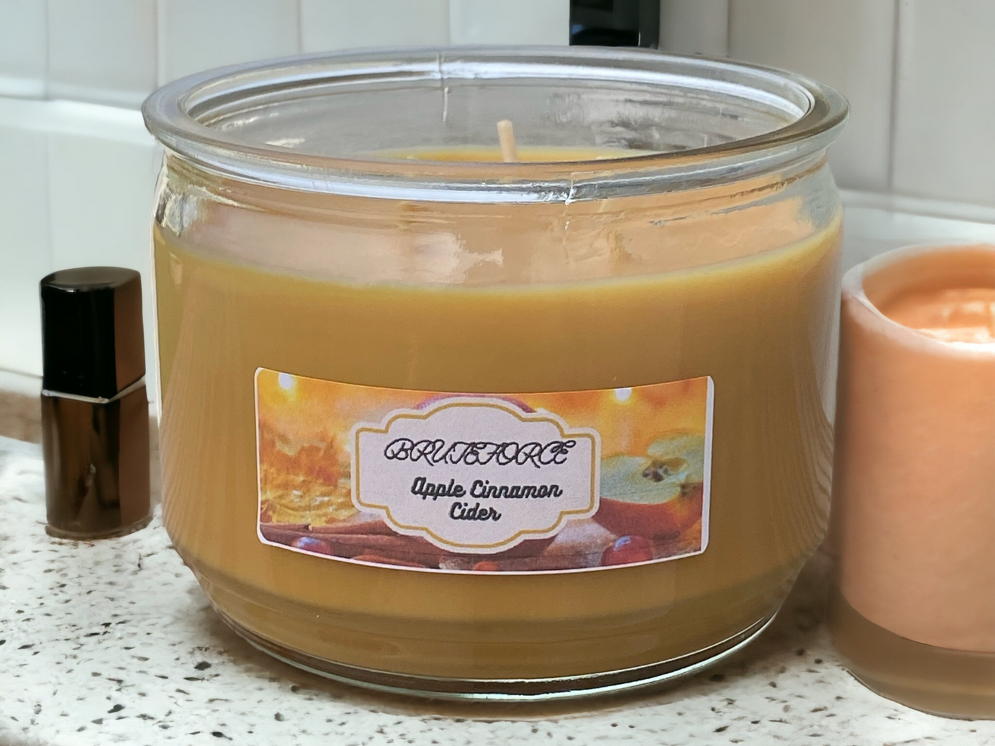 Scented Candle | Seasonal Candle | Holiday Candle | Cranberry Orange and Apple Cinnamon Candle