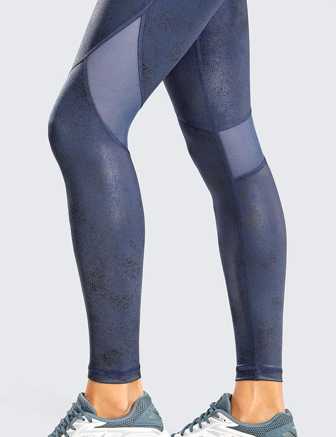 Faux Leather Workout Leggings