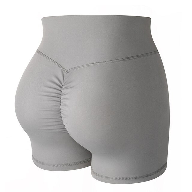 Women High Waist Workout Gym Shorts