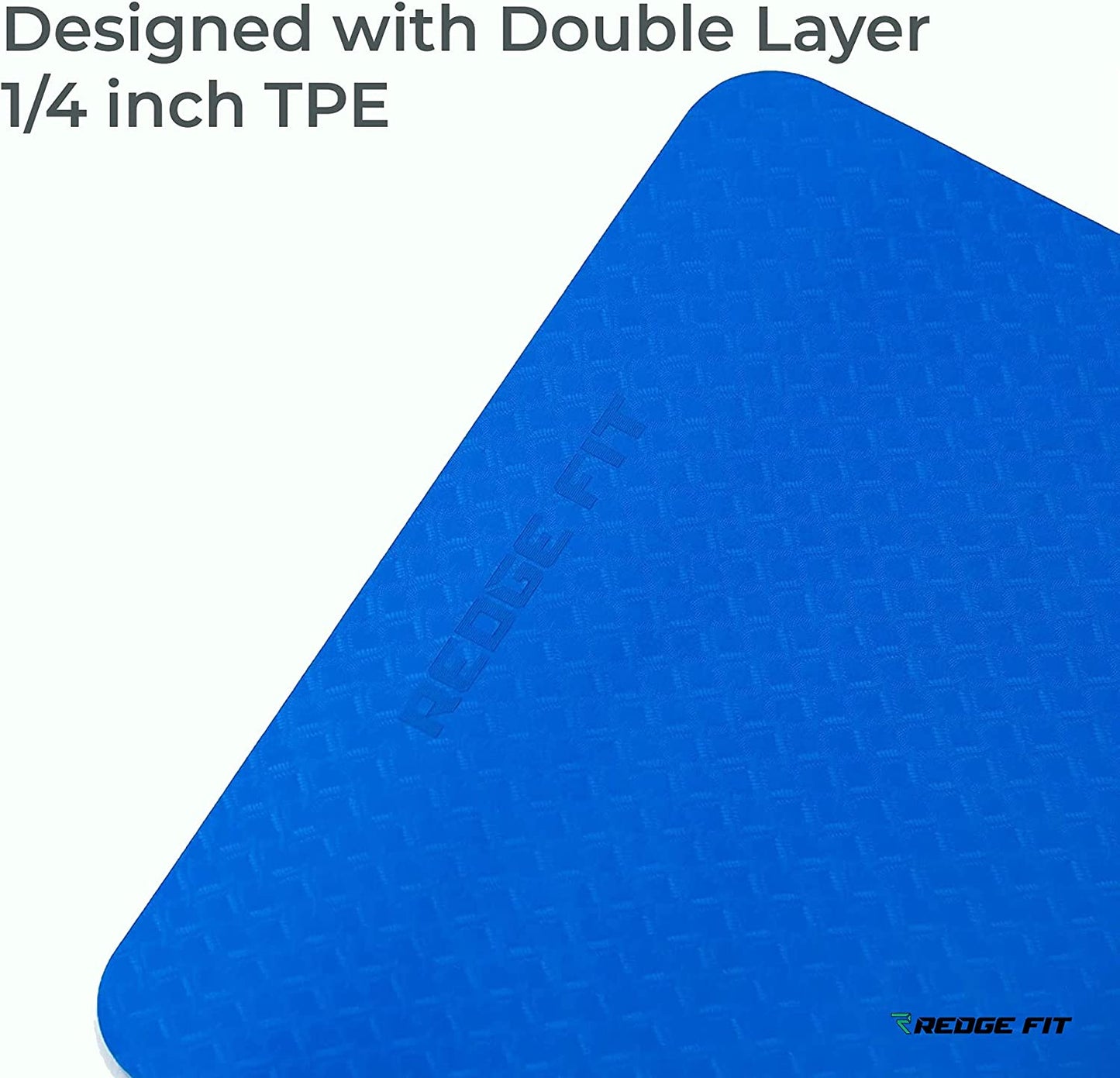 ™ Double Sided Workout Mat with Carrying Straps