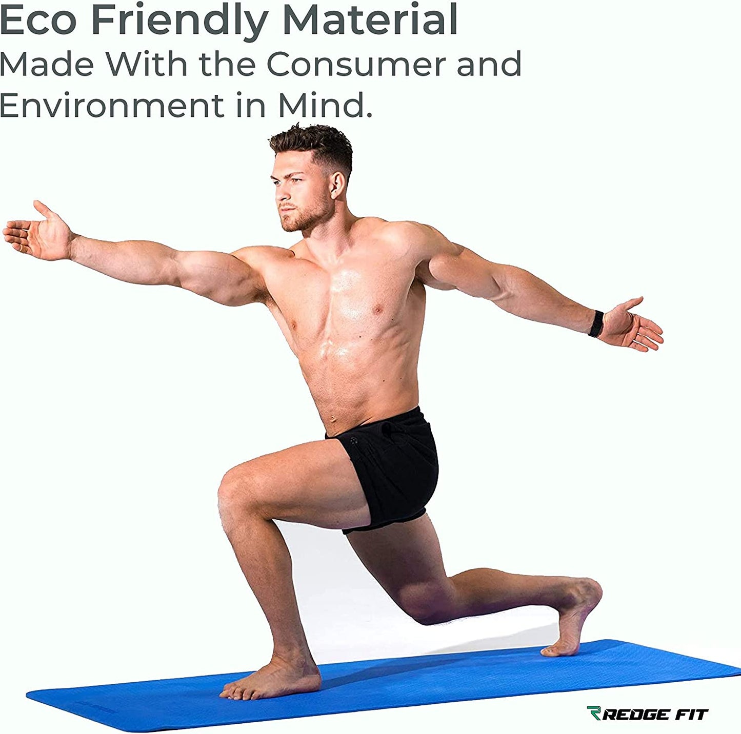 ™ Double Sided Workout Mat with Carrying Straps