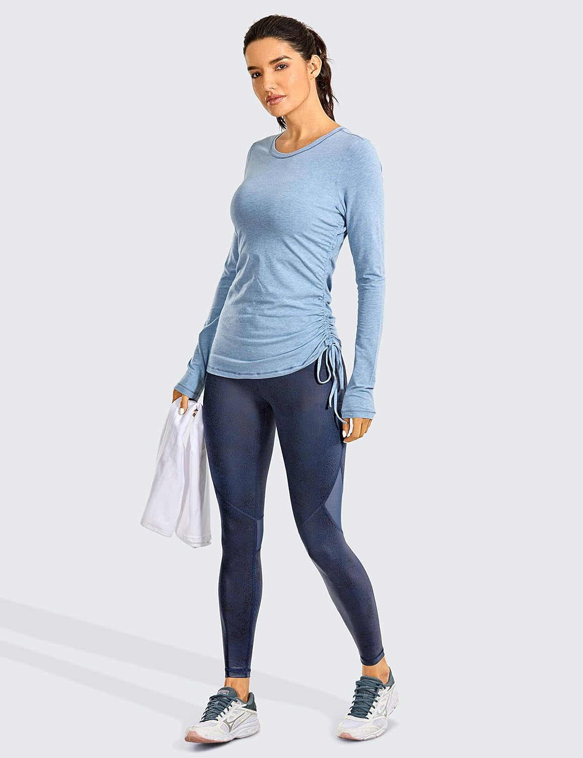 Faux Leather Workout Leggings