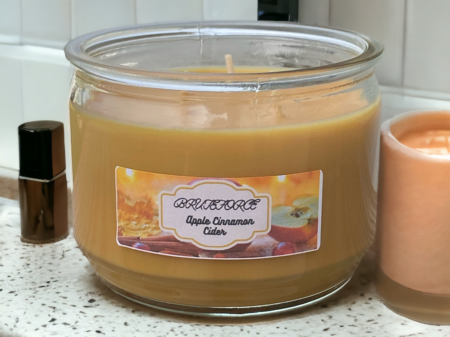 Scented Candle | Seasonal Candle | Holiday Candle |  Cranberry Orange and Apple Cinnamon Candle