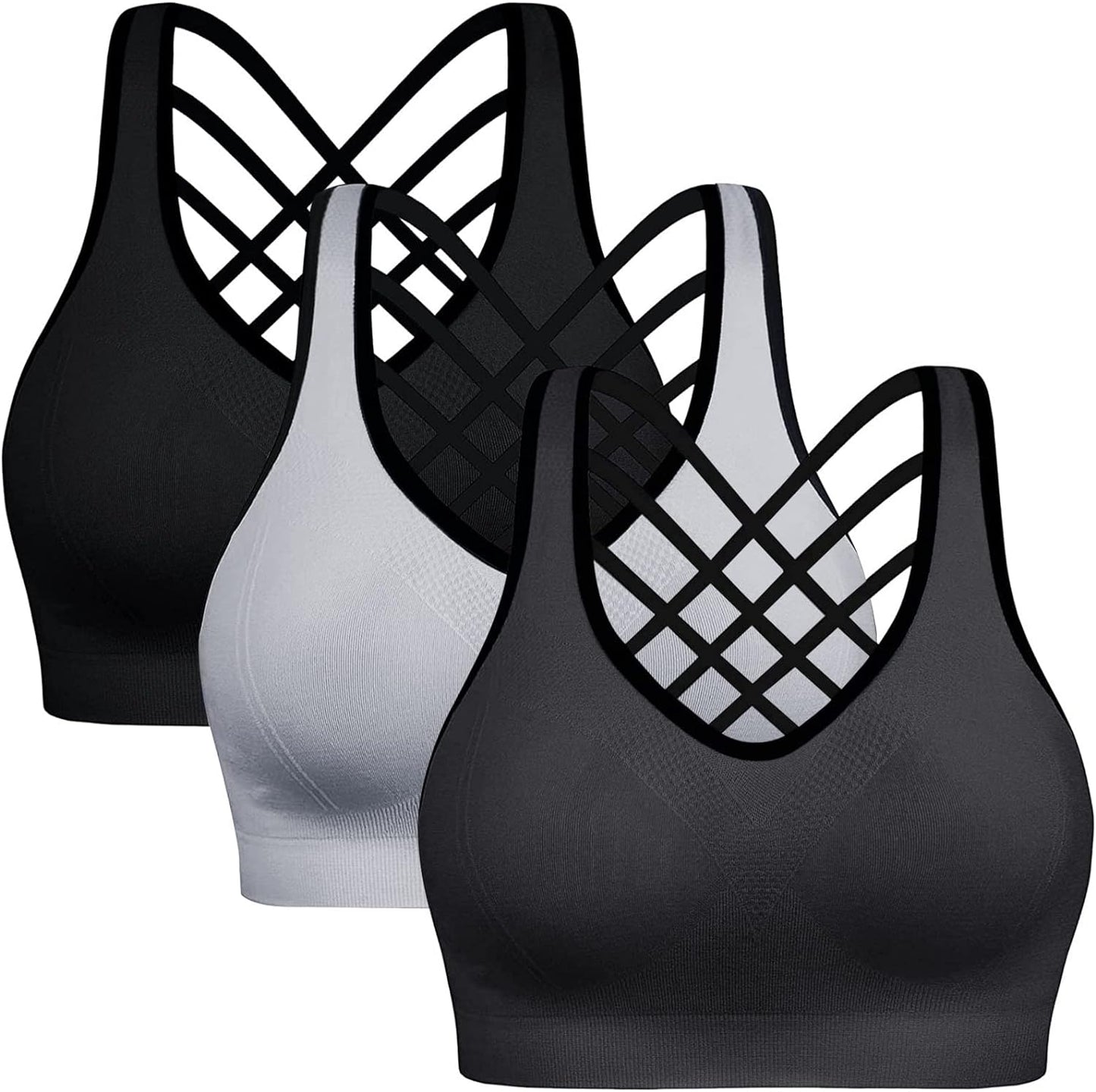 High Impact Sports Bras for Workout 