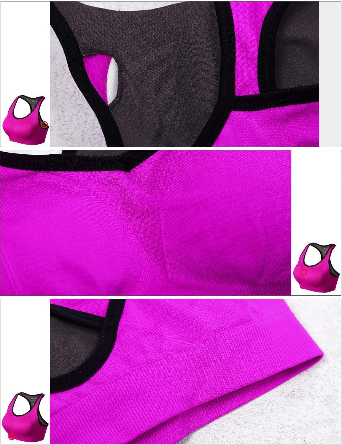 Womens Sports Bra Wirefree 