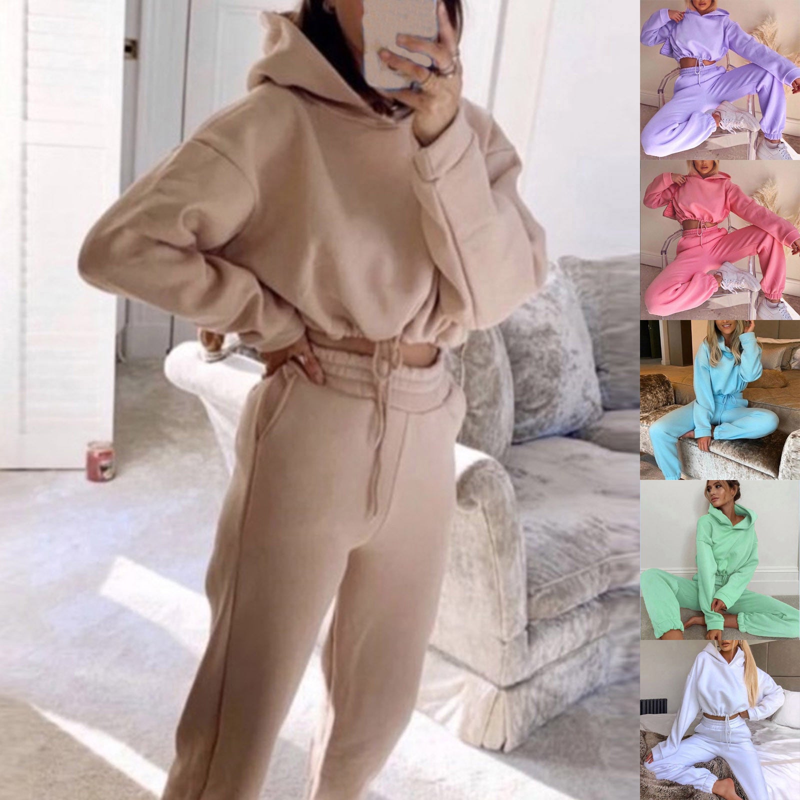 Jogging Suits for Women 2 Piece Sweatsuits Tracksuits