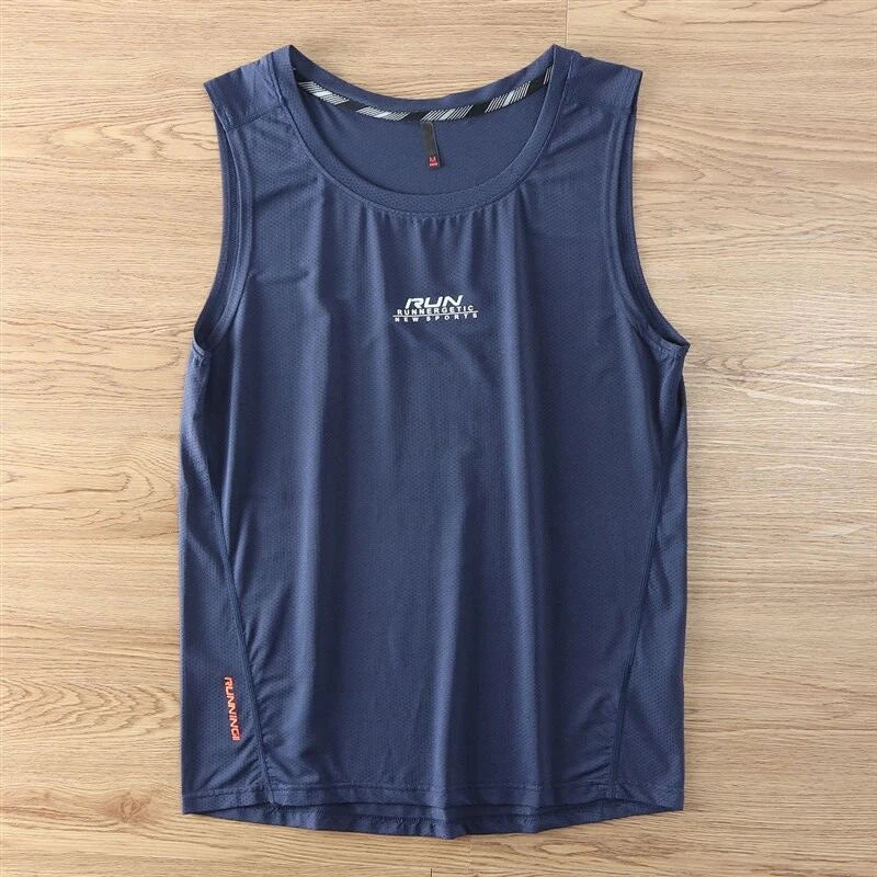 Workout Tank Top Men Sleeveless Shirt Running Vest Men Workout Clothing Running Singlets Men Summer Vest for Men Cycling Tops