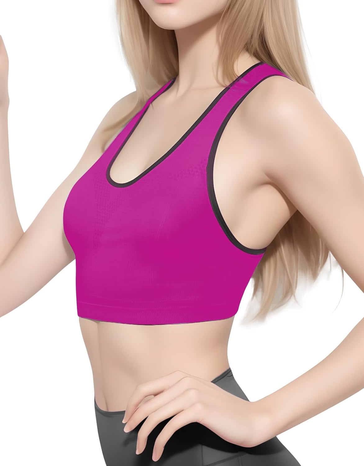 Womens Sports Bra Wirefree 