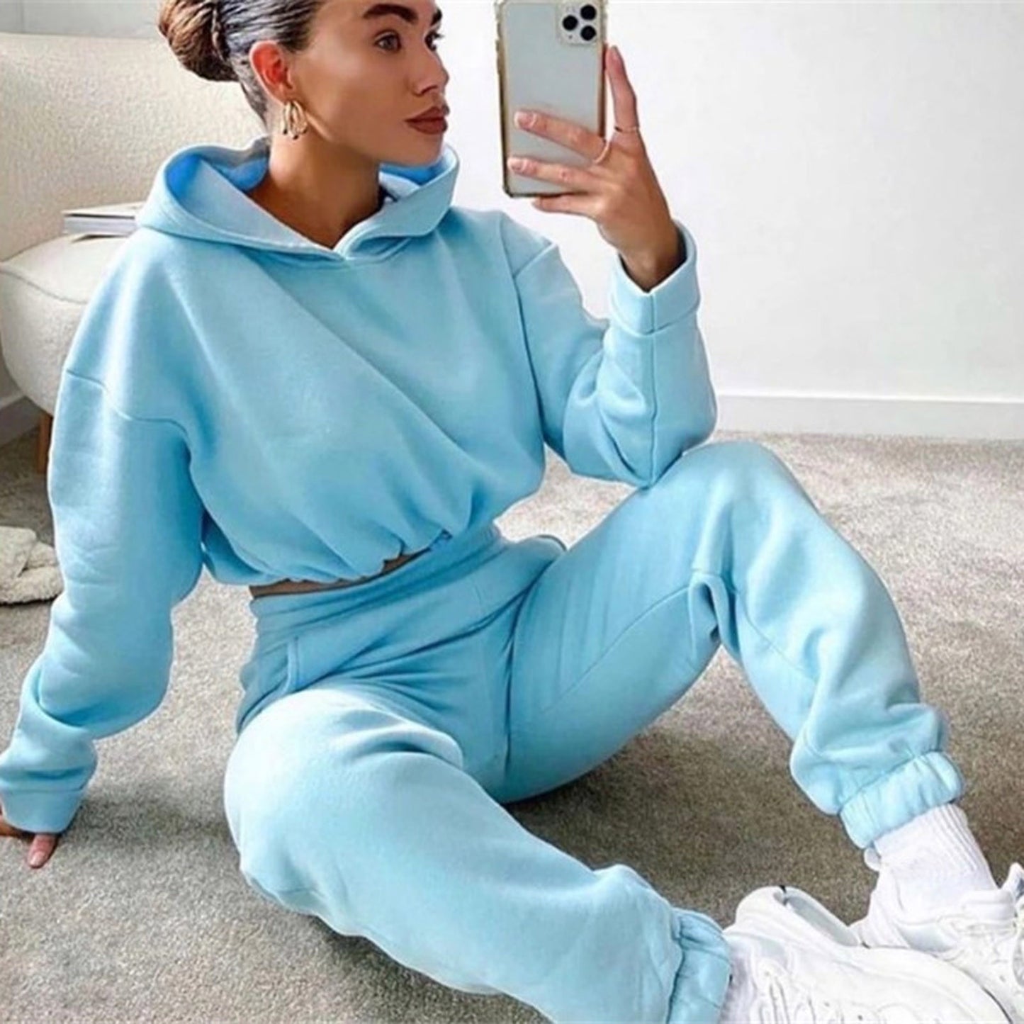 Jogging Suits for Women 2 Piece Sweatsuits Tracksuits