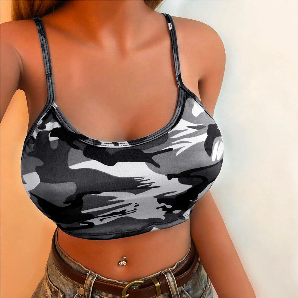 Crop Top Women Sports Bra