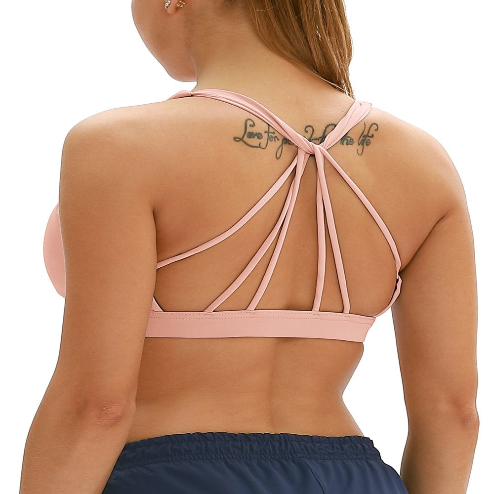 Yoga Strappy Sports Bra 