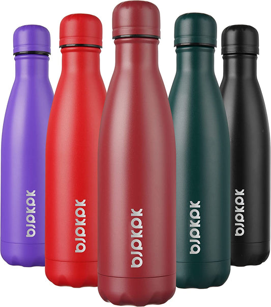 Brick Red Insulated Stainless Steel Water Bottle