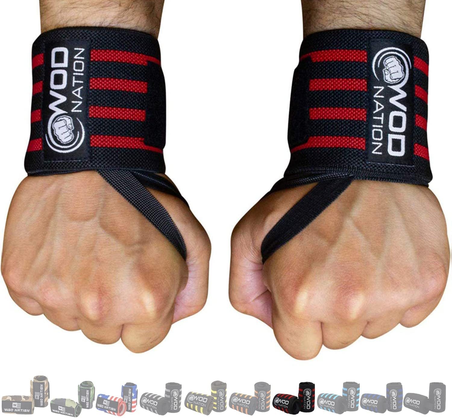 Wrist Wraps & Straps for Gym & Weightlifting 