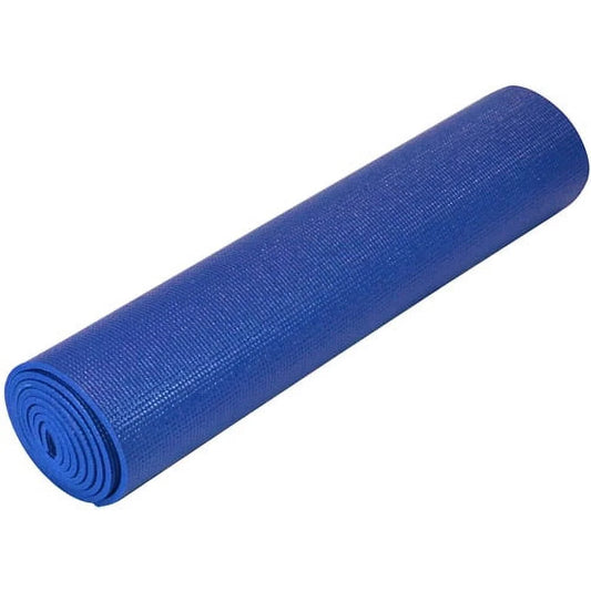 Deluxe 1/4" Yoga Mat, Royal Blue