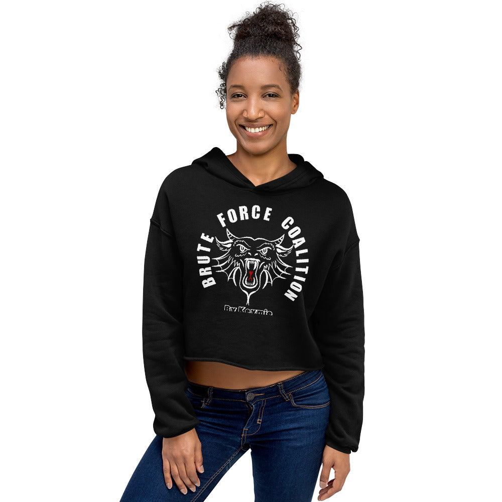 Brute Force Coalition Crop Hoodie